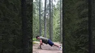 Отжимания на грудь.