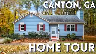 Resort-Style Single-Family Home in Canton, GA | Full Tour