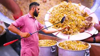 MASTER of the BEST BEEF PULAO street food Pakistan Karachi RECIPE
