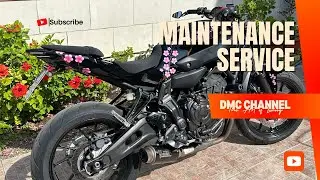 Yamaha MT07 Maintenance Service + Test drive MIVV Gp pro pure sound