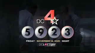 DC LOTTERY Night 11/14/2025