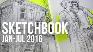 Sketchbook Tour 2 || artofpan