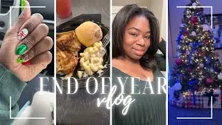 Chill Work Christmas Party ❄️ | TJ Maxx Haul + Winter Boots | Last Vlog of the Year