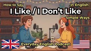 How to Say “I Like / I Don’t Like” in English (Very Simple Ways)