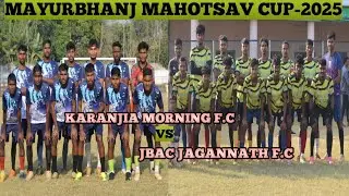 Jbac Jagannath f.c vs Karanjia Morning f.c //At-baripada Stadium Football Tournament 