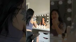 You need this vanity mirror! #vanitymirror #amazonfinds #makeupvanity #amazonmusthaves
