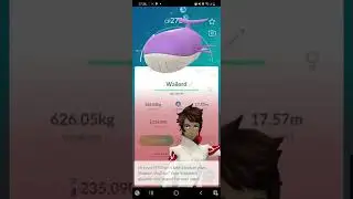 Pokemon Go ULTRA RARE SHINY WAILORD ✨️