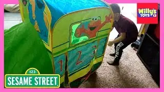 Playhut Sesame Street Express Train Play Toy Review and Unboxing - Willy's Toys