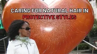 Do You WASH Your HAIR in PROTECTIVE STYLES? | Long 4C hair Haircare