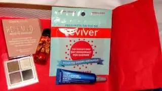 Birchbox February 2014 subscription monthly beauty skincare box unboxing review