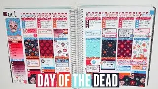 Plan With Me! | Sticky Prints Design Co Day Of The Dead (Rewind)