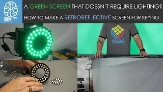 Making a Green Screen that doesn’t require any Lighting! -Tutorial -