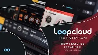 Loopcloud 6 Stream с Джошуа Каспером и Робом Джонсом