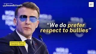 We prefer the rule of law to brutality: Macron responds to Trump&rsquo;s tariff threat