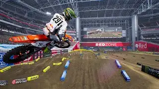 Glendale personal record (1:02.9 min) | Monster Energy Supercross 6 [HD]