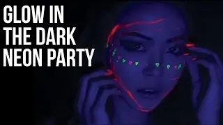 Glow in the Dark Neon Songkran Party 2016 | Janemakeup