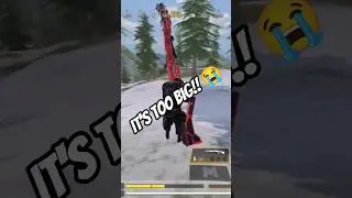 CODM Funny Moments 😂 &ndash; It's too big! 😭 #shorts  #codmobile  #funnymoments