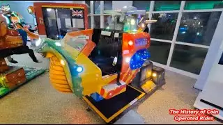 2010s Ital Resina Coin Operated Helicopter Kiddie Ride - Cobra Copter