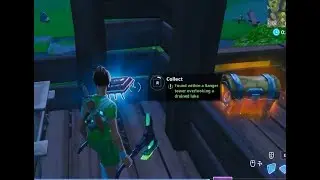 Fortbyte #78 Location - Found within a Ranger Tower overlooking a Drained Lake