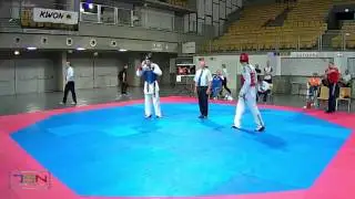 126-Pryazhnikov, Alexey RUSSIA NATIONAL TEAM (RUS) vs Mohammadi, Ahmad TKD MARJAN (CRO) 2-3