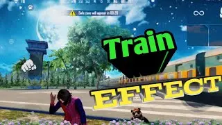 Free Fire Train Effect Like Flame R 💥🔥
