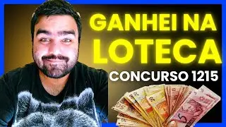 ACERTEI OS 14 JOGOS DA LOTECA 1215 GANHEI O PR&Ecirc;MIO PRINCIPAL