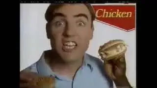 HILARIOUS AUSTRALIAN TV COMMERCIAL FOR CHICK'N HAM'N CHEESEBURGER - CHICKEN TREAT