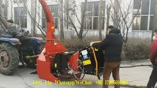 BX72R Model Wood Chipper Working Video Show