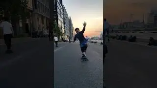 Acid Slide #skate #skating #skater #inlineskate #inlineskating #rollerblading #reels #slide #stop