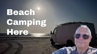 You can camp on the beach here free! #beach camping #riviera #camping g