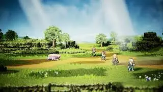 Octopath Traveler 0 - Battle 0 (1 Hour Loop)