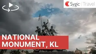 360 video: National Monument, Kuala Lumpur, Malaysia