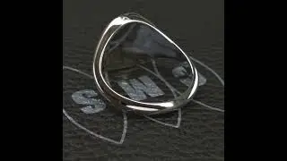 CORPORATE METAL SOLUTIONS FIREFIGHTER RING MALE SILVER DESIGN