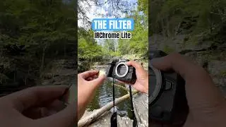 HERE is what IRChrome Lite Infrared Filter looks like #photography