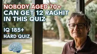 NoBody Aged 70+ CAN Get 12 Right In This Quiz! ||.25.Questions...