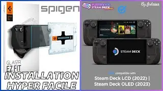 🕹️STEAM DECK OLED/LCD: SPIGEN Protection &Eacute;cran sans anti-reflet, facile et rapide &agrave; installer!