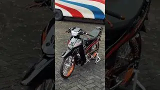 MODIFIKASI YAMAHA F1ZR AG STYLE😋, akun tt owner:@dika_bj88 #2stroke #f1zr #f1zr110 #shorts