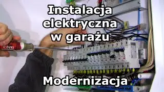 Instalacja elektryczna w garażu - Rozdzielnica, bezpieczniki, wyłącznik główny