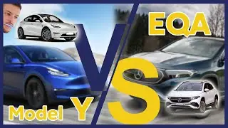 TESLA MODEL Y V/S MERCEDES EQA !!! 🔥