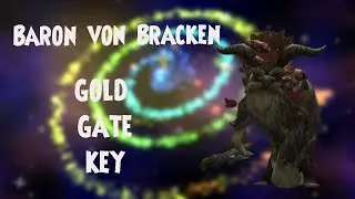 Wizard101: Baron von Bracken Gold Gate Key | Indomitable Silver Dragons