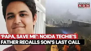 Noida Techie's Father Reveals What Son Yuvraj Told On Last Call Before Car Drowned In A Ditch