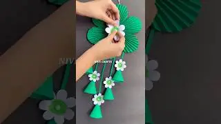 Amazing Paper Wall Hanging #shorts #youtubeshorts #viralshort #wallhanging #homedecor #papercraft