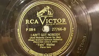 I Ain&rsquo;t Got Nobody by Fats Waller