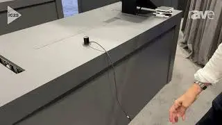 InfoComm 2025: Arthur Holm Shows DynamicCableRetract Motorized USB-C Cable for Furniture Integration