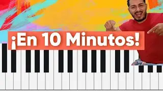 🎹 Aprende Tu Primera Alabanza Cristiana en Piano 🎶 (Clase Completa para Principiantes)