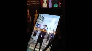 CLO3D Virtual Fashion Mirror - Japan - CES2014