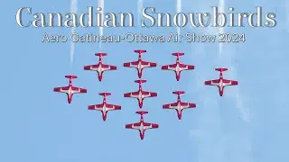 [4K] Canadian Snowbirds: Best Highlights and Twilight Show (Aero Gatineau-Ottawa Air Show 2024)