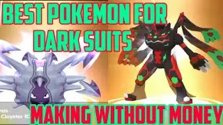 Pokemon Best Making for DarK Suits 🥶 || Monsaweken Poketown