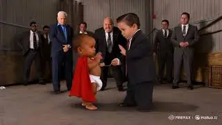 Indian Superman takes back pacifier that was stolen from him