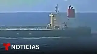 Cuatro buques petroleros confiscados por EE.UU. regresan a aguas venezolanas | Noticias Telemundo